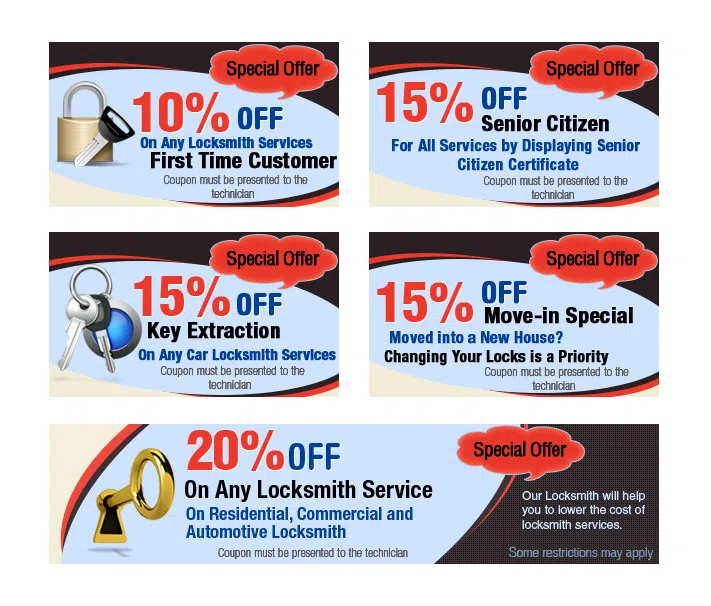 Summit IL Locksmith Store Summit, IL 708-632-5132 - coupon2-set-five